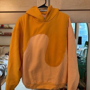 ERL Orange Wave Hoodie!